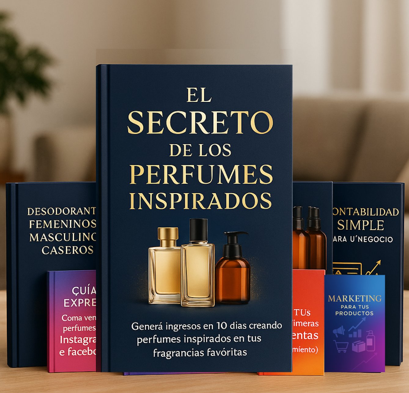 El secreto de los perfumes insiprados: Pack de 7 libros al precio de 1