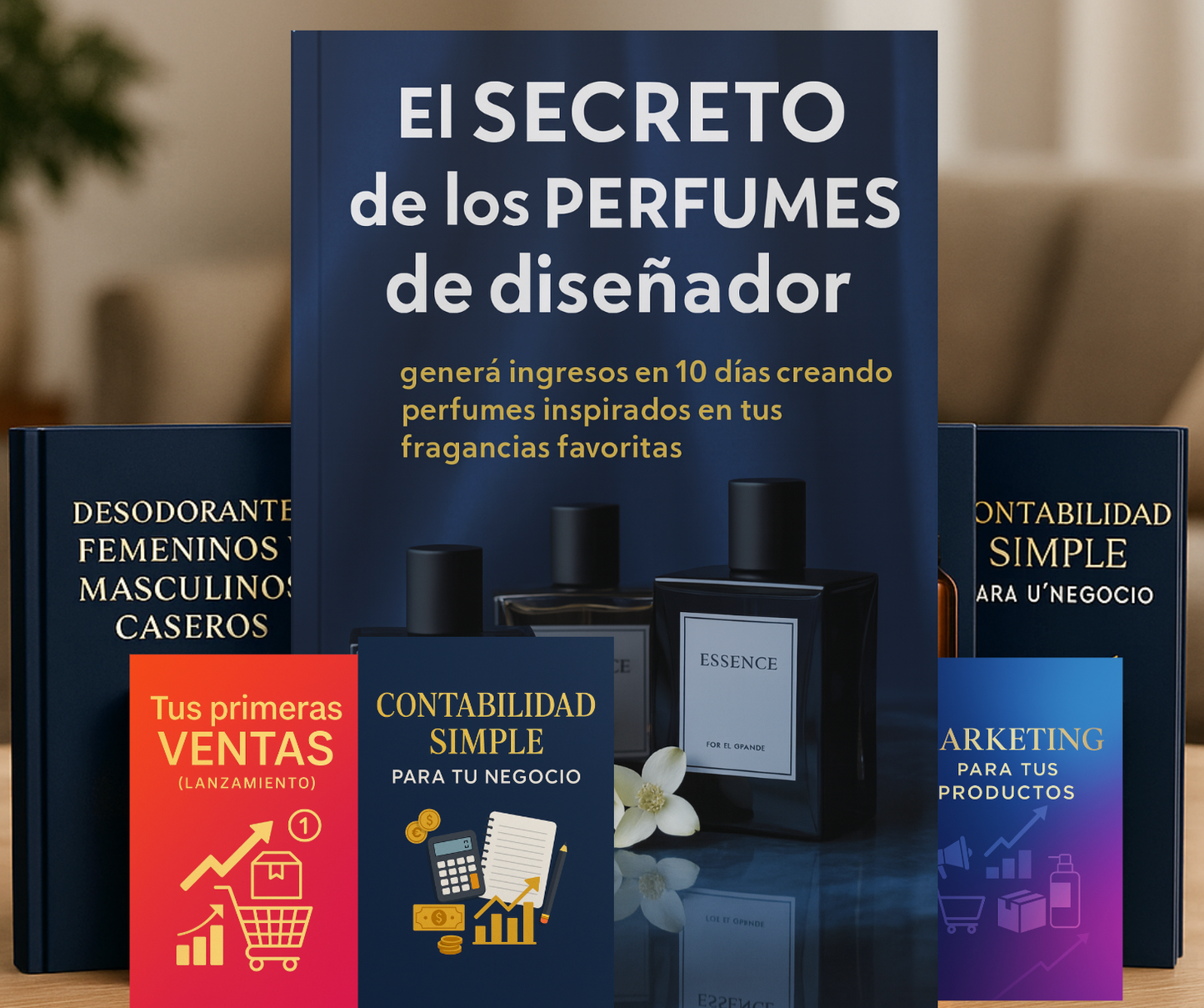El secreto de los perfumes insiprados: Pack de 7 libros al precio de 1